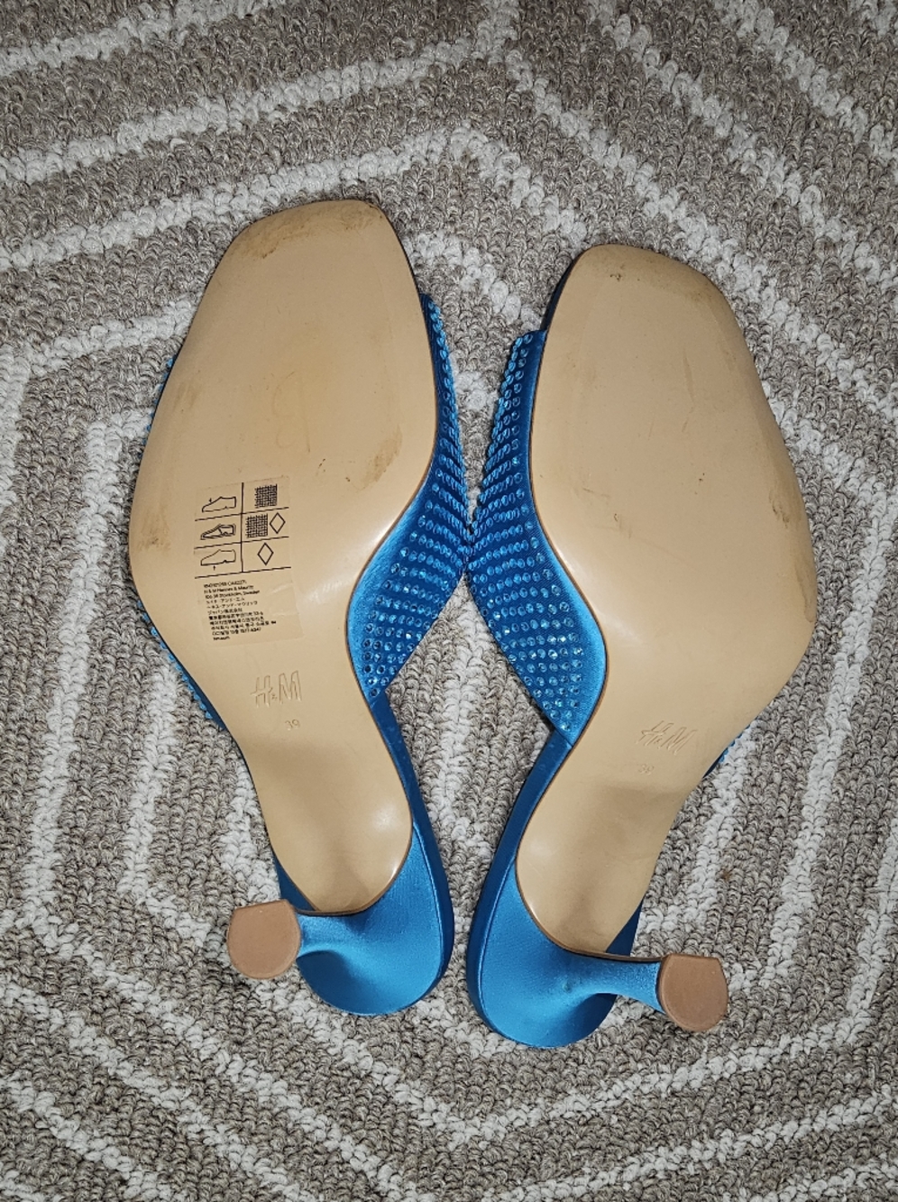 H&M Rhinestone-embellished mules - Picture 6 of 7